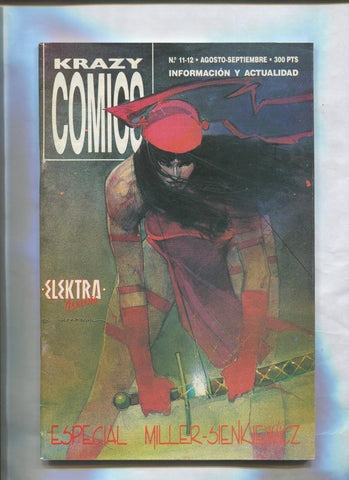 Krazy comics numero 11/12 (agosto/septiembre 1990):  especial Frank Miller-Sienkiewicz