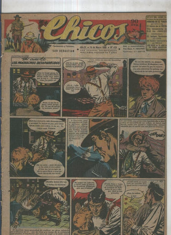 Chicos de Consuelo Gil numero 478 (procede de tomo desencuadernado)