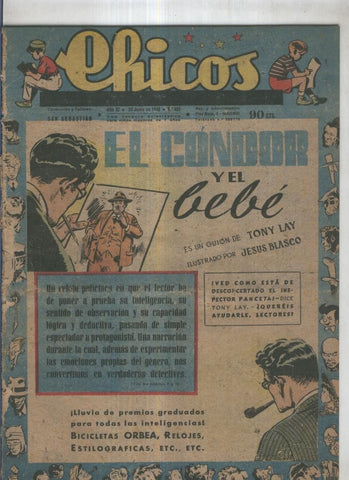 Chicos de Consuelo Gil numero 492 (procede de tomo desencuadernado)