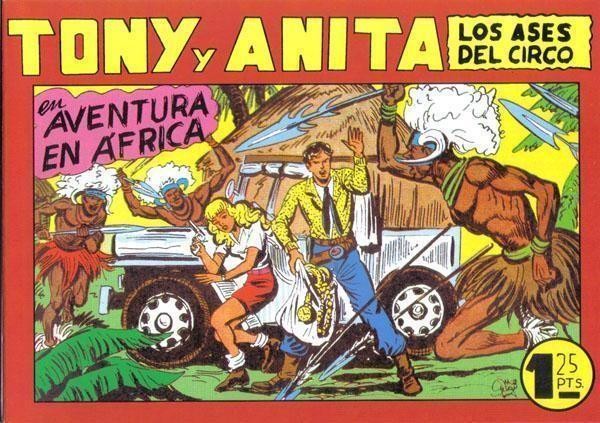 Tony y Anita facsimil numero 142: Aventura en Africa