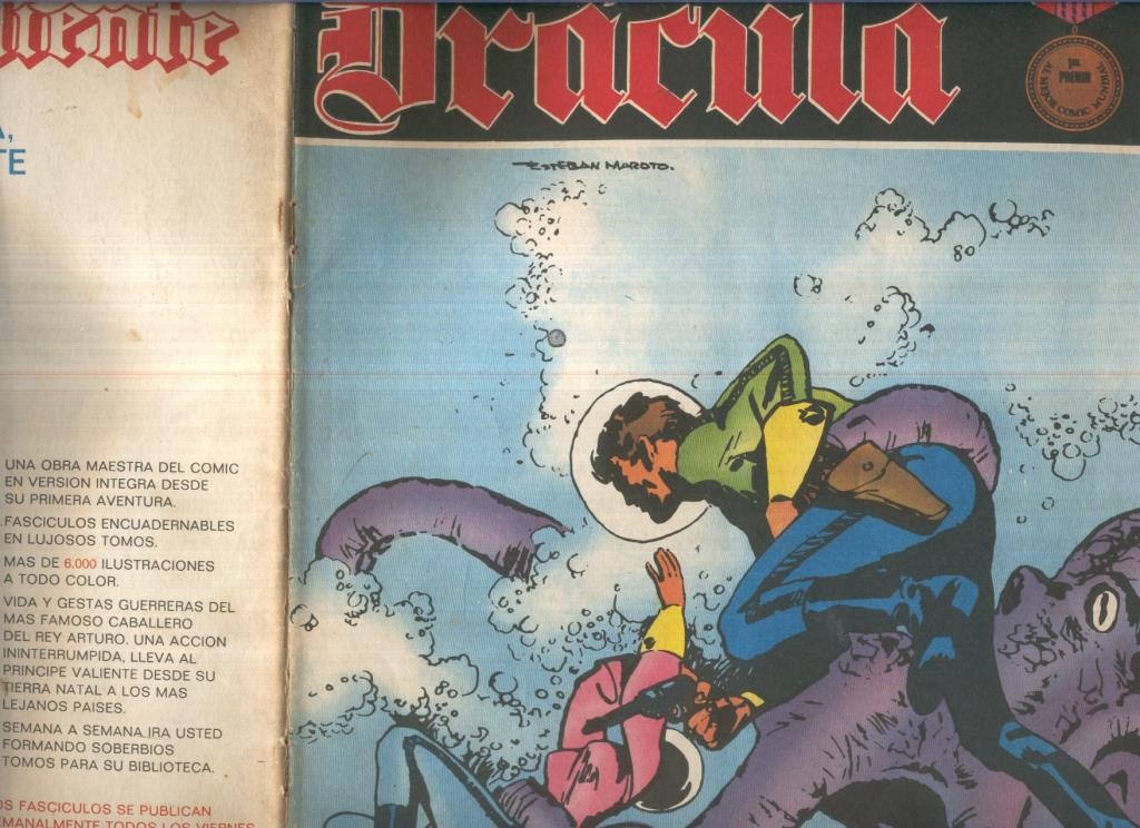 Burulan: Dracula cinco por infinito numero 06: Los hombres de Sargon (numerada 1 traser)