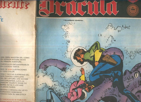Burulan: Dracula cinco por infinito numero 06: Los hombres de Sargon (numerada 1 traser)