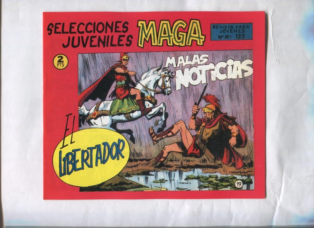 Facsimil: El Libertador numero 19: Malas noticias