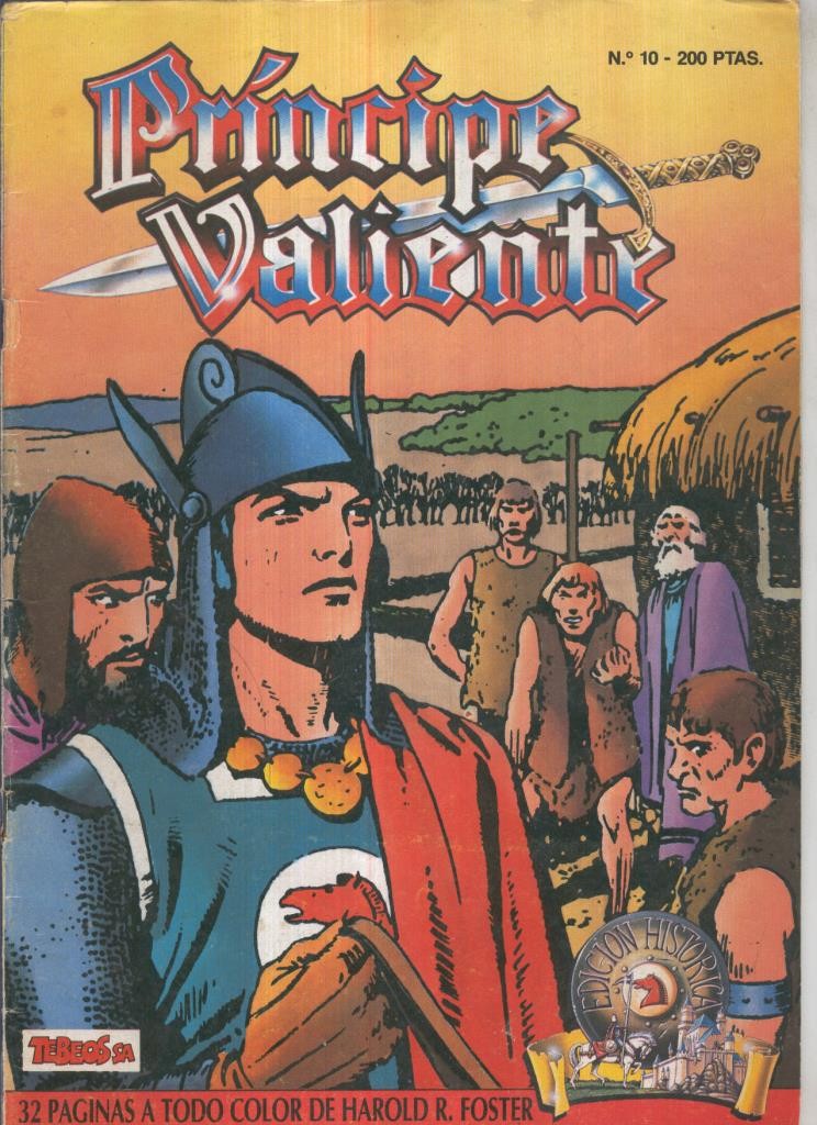 El Principe Valiente de Ediciones B numero 10