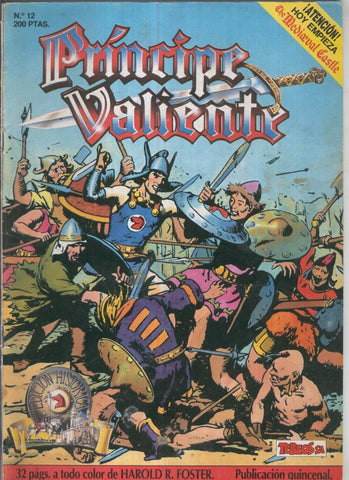 El Principe Valiente de Ediciones B numero 12