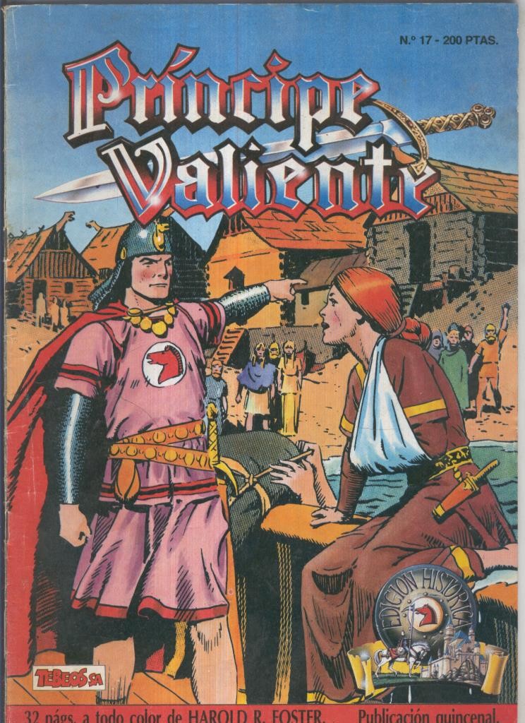 El Principe Valiente de Ediciones B numero 17