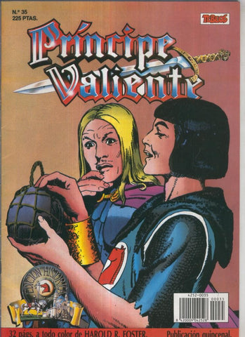 El Principe Valiente de Ediciones B numero 35