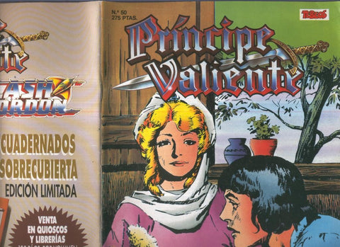 El Principe Valiente de Ediciones B numero 50 (numerado 2 en trasera)