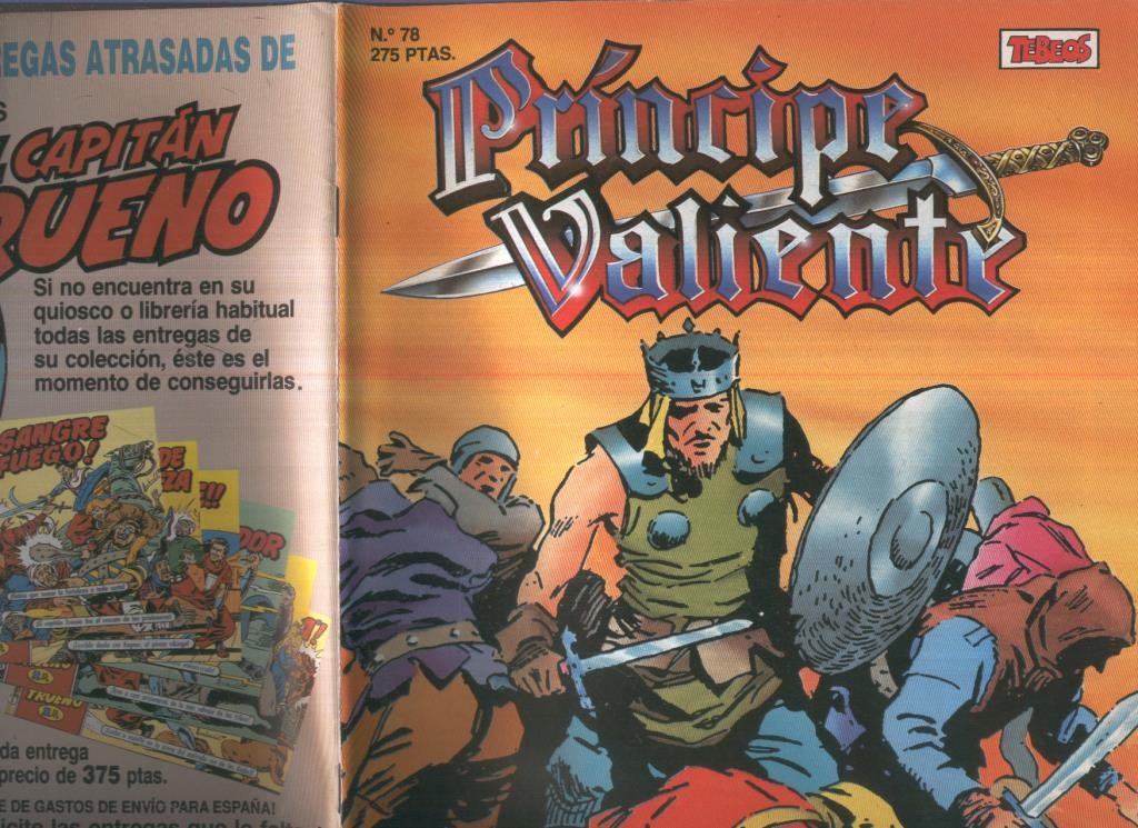 El Principe Valiente de Ediciones B numero 78