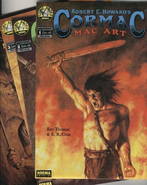 Cormac, coleccion completa de 4 numeros