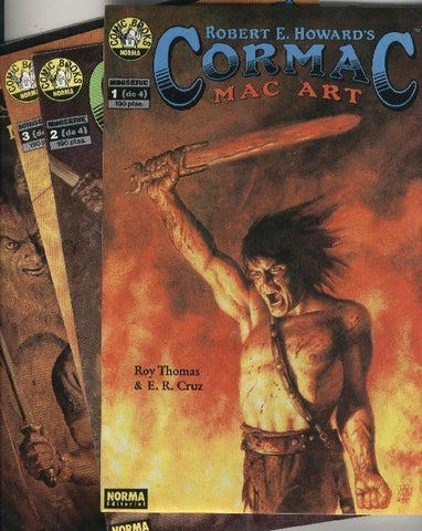 Cormac, coleccion completa de 4 numeros