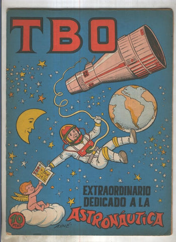 TBO extra 10 pts: Astronautica (numerado 2 en trasera)