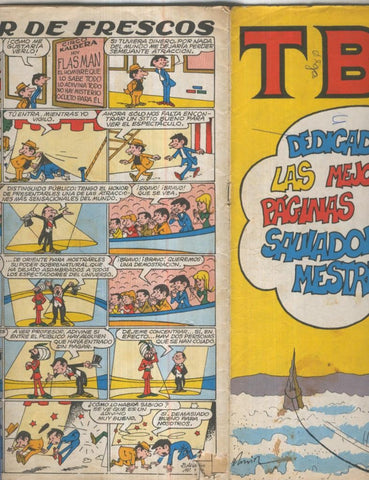 TBO extra 50 pts: Las mejores paginas de Salvador Mestres (numerado 3 en trasera)