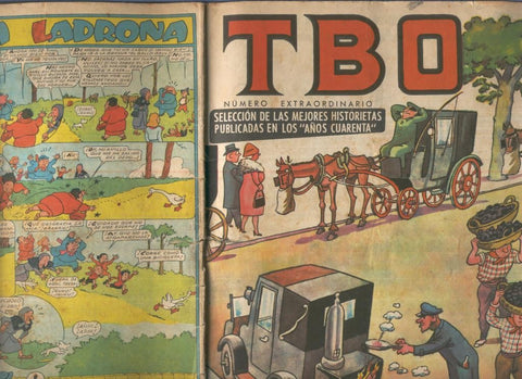 TBO extra 06 pts: Mejores historietas publicadas en los cuarenta (numerado 2 en trasera9