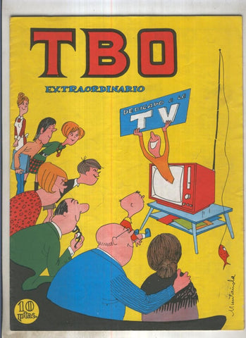 TBO extra 10 pts: TV (numerado 1 en trasera)