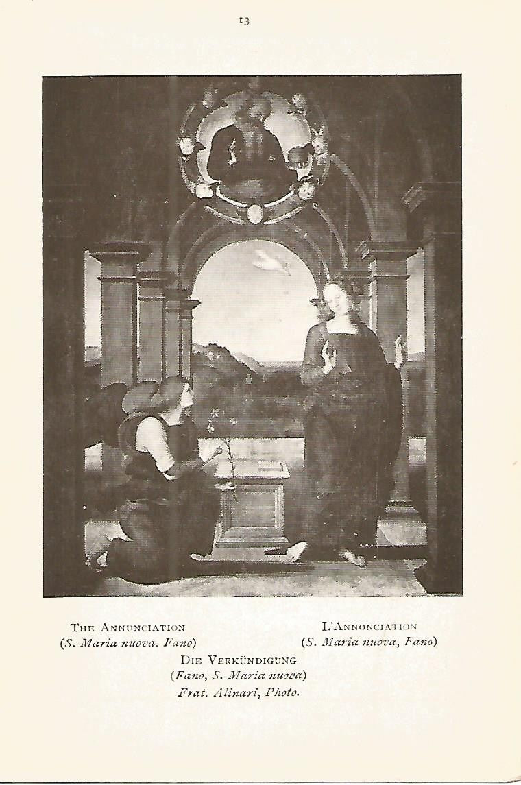 Lamina 194: PERUGINO. La Anunciacion
