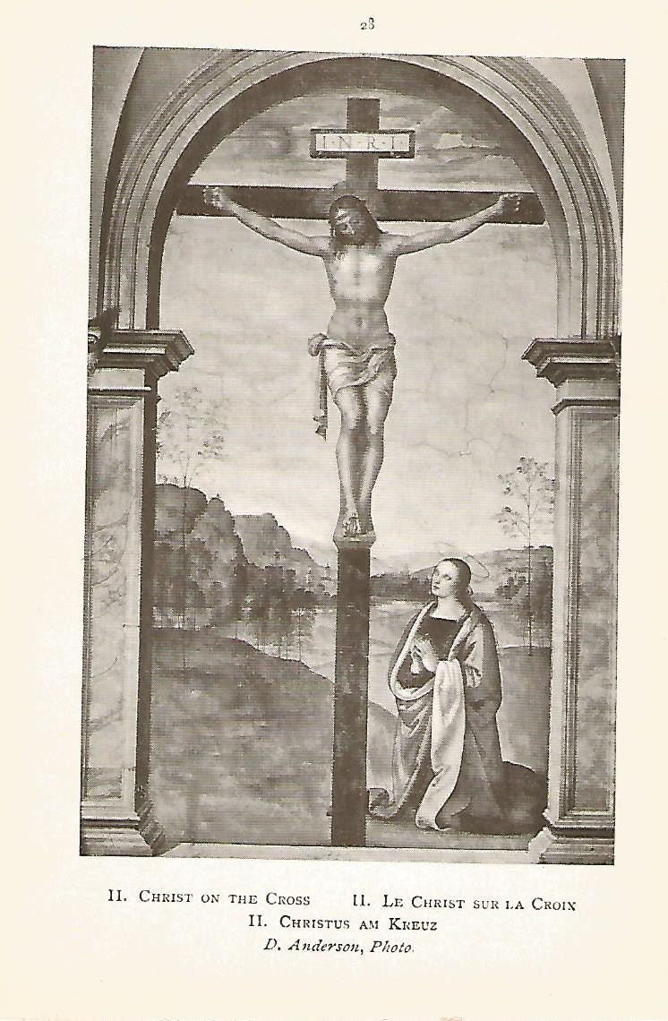 Lamina 201: PERUGINO. Cristo en la cruz