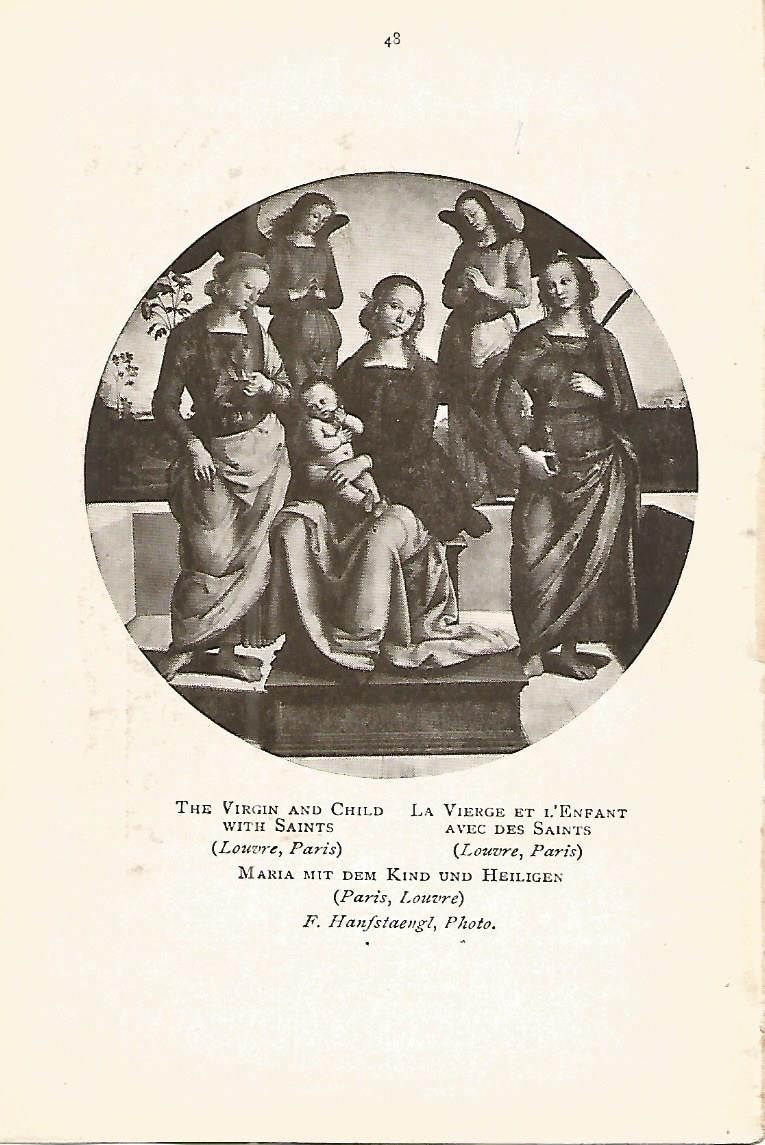 Lamina 211: PERUGINO. La Virgen el Niño y los Santos