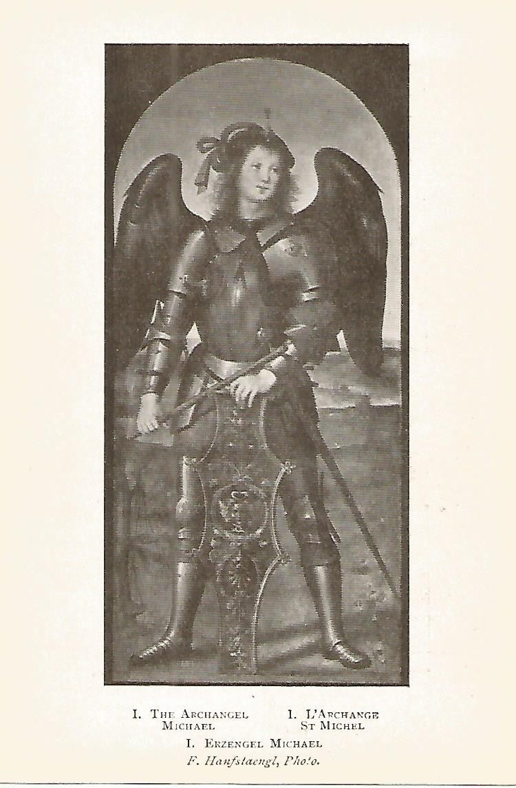 Lamina 214: PERUGINO. El arcangel Miguel