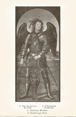 Lamina 214: PERUGINO. El arcangel Miguel