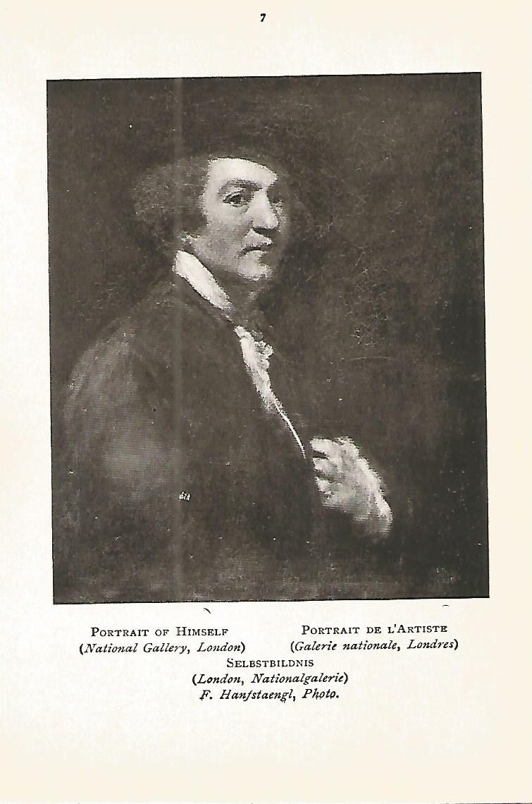 Lamina 222: REYNOLDS. Autorretrato