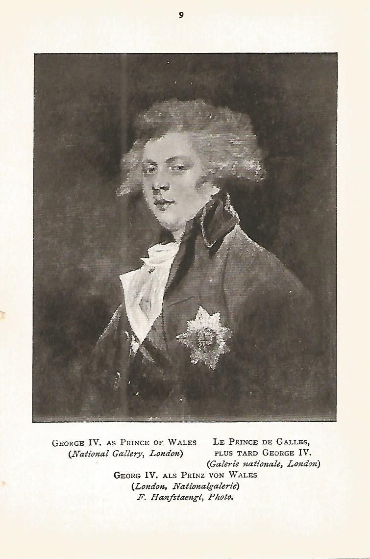 Lamina 223: REYNOLDS. Jorge IV como principe de Gales