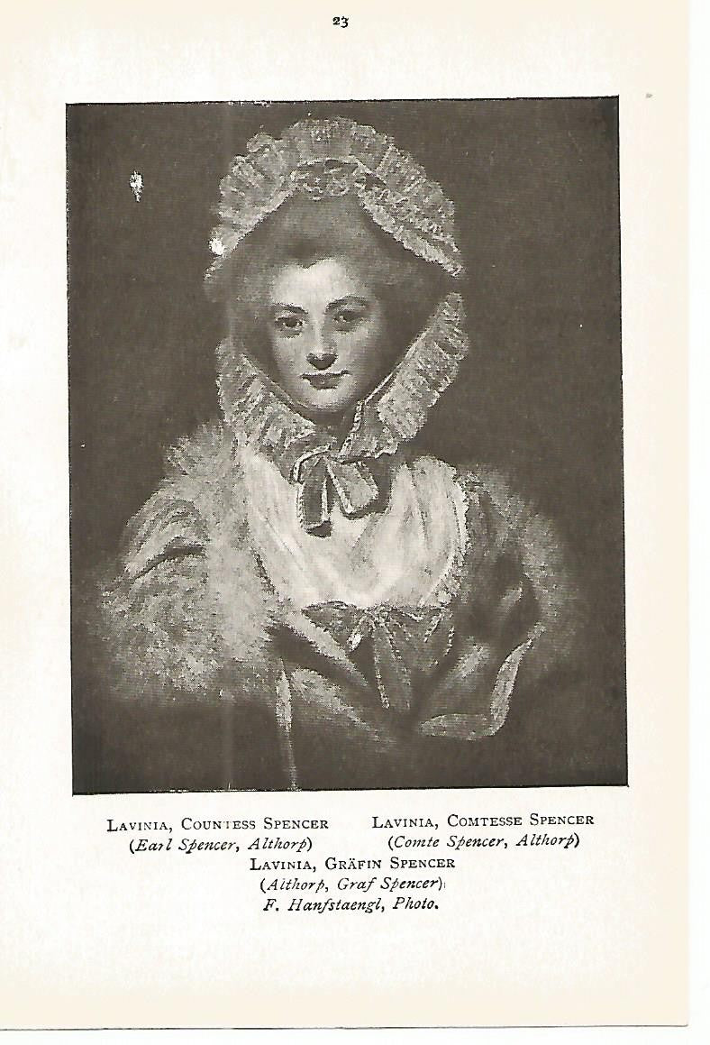Lamina 230: REYNOLDS. Lavinia Condesa Spencer