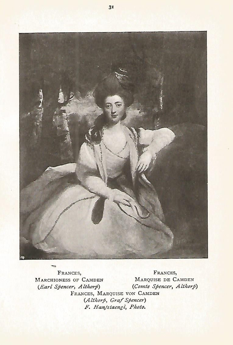 Lamina 234: REYNOLDS. Frances Marquesa de Camden