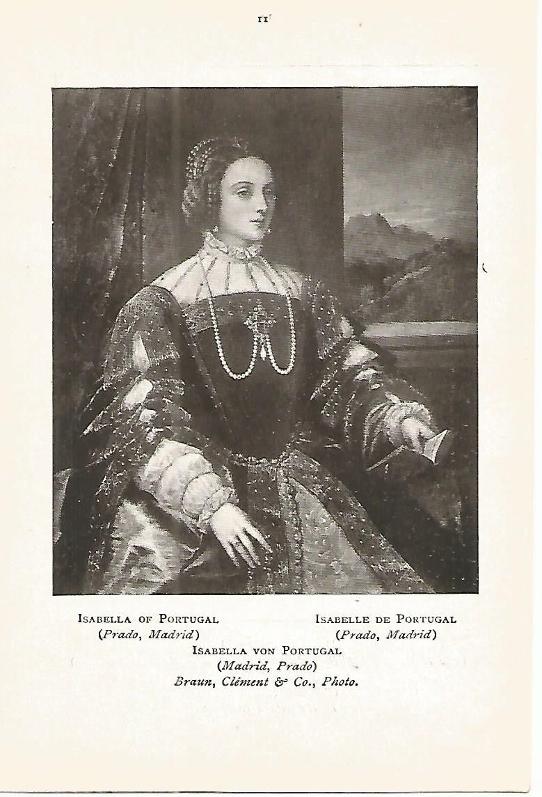 Lamina 255: TIZIANO. Isabel de Portugal