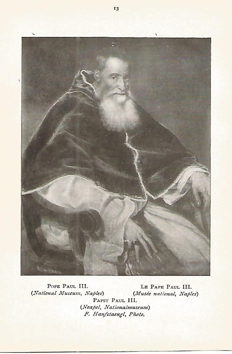 Lamina 256: TIZIANO. El Papa Pablo III