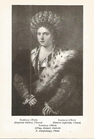 Lamina 259: TIZIANO. Isabel de Este