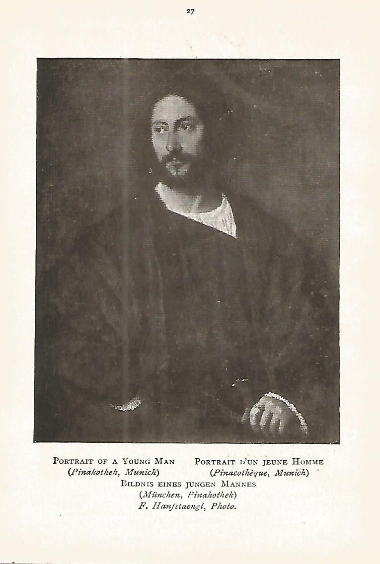 Lamina 263: TIZIANO. Retrato de hombre joven