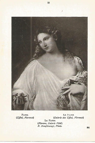 Lamina 266: TIZIANO. Flora