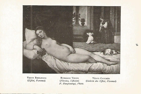 Lamina 268: TIZIANO. Venus 