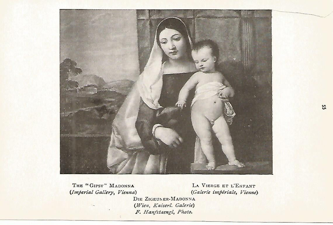 Lamina 277: TIZIANO. La Virgen Gitana