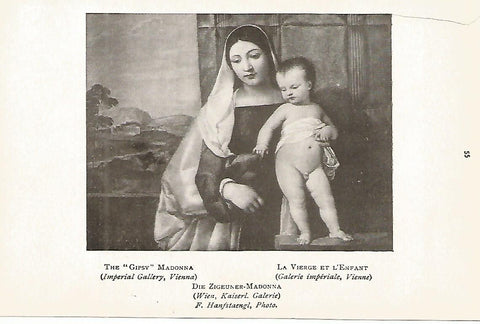 Lamina 277: TIZIANO. La Virgen Gitana