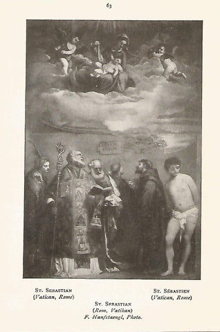 Lamina 281: TIZIANO. San Sebastian