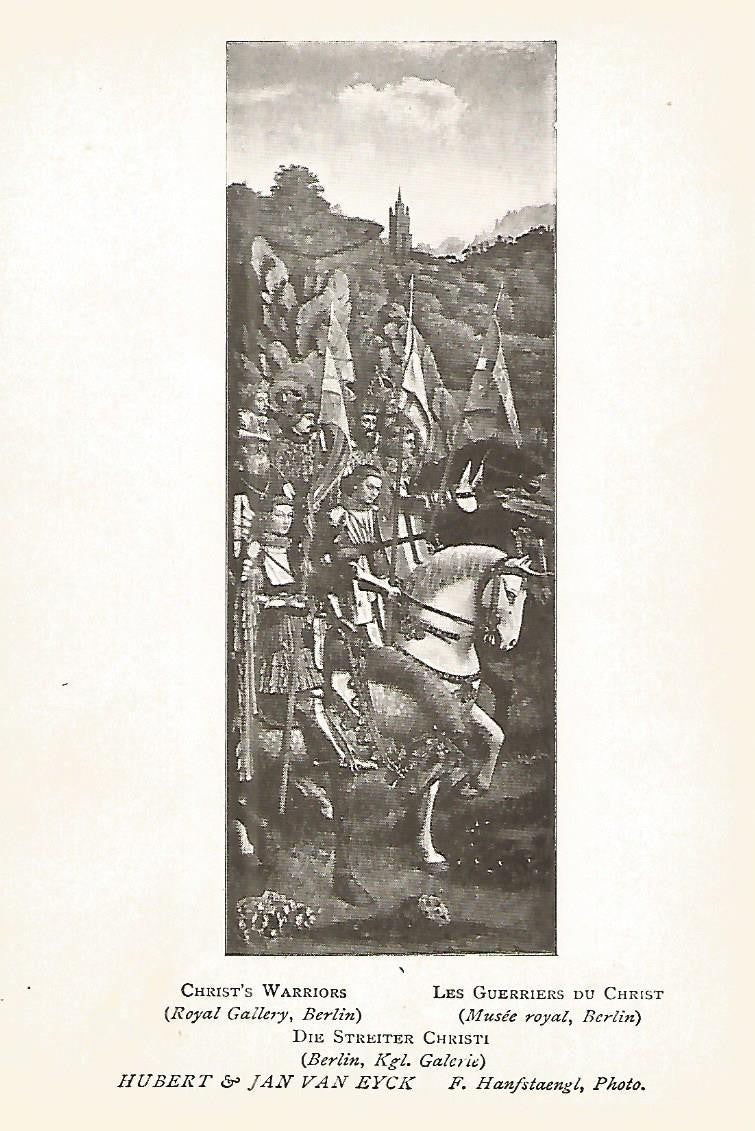 Lamina 290: HUBERT & JAN VAN EYCK. Los guerreros de Cristo