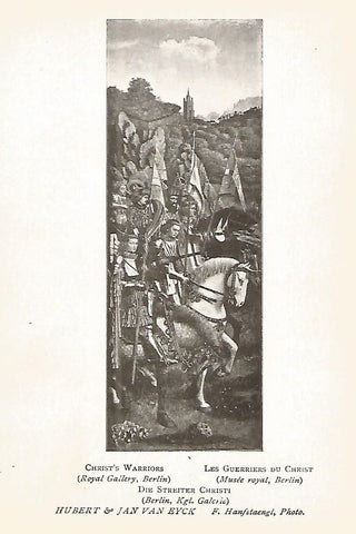Lamina 290: HUBERT & JAN VAN EYCK. Los guerreros de Cristo