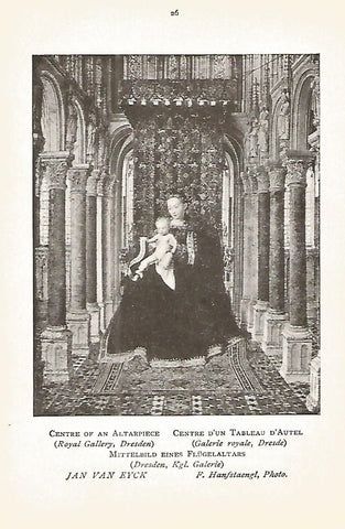 Lamina 293: JAN VAN EYCK. Centro de un retablo