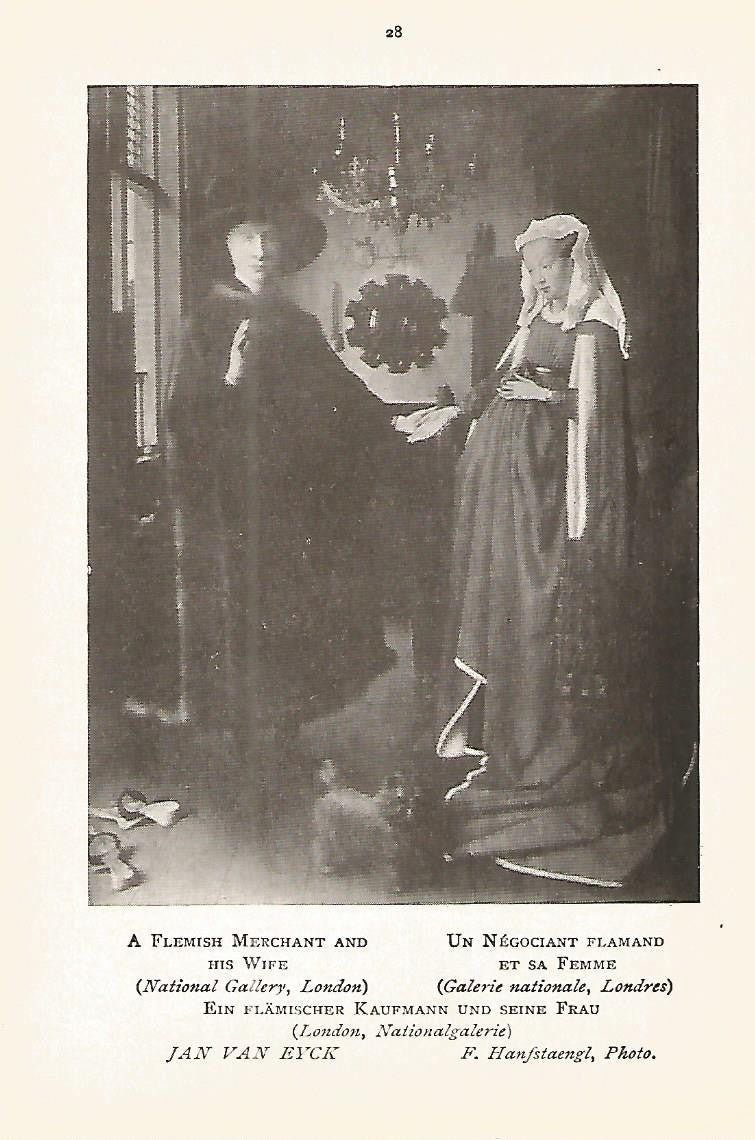 Lamina 294: JAN VAN EYCK. El mercader y su esposa