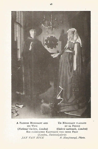 Lamina 294: JAN VAN EYCK. El mercader y su esposa