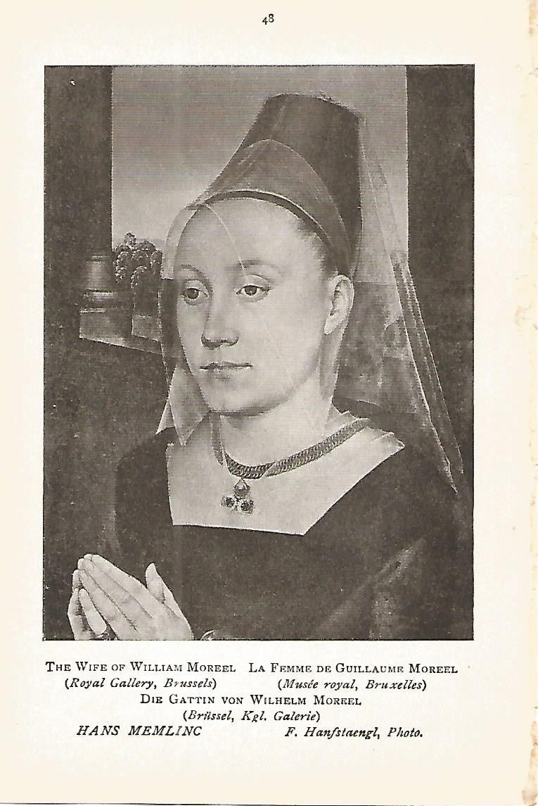 Lamina 304: HANS MEMLINC. La esposa de William Moreel