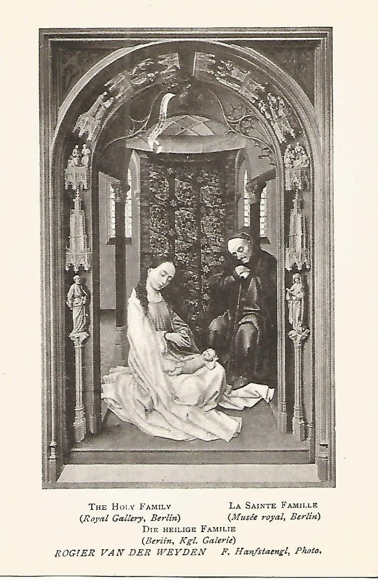 Lamina 311: VAN DER WEYDEN. La Sagrada Familia