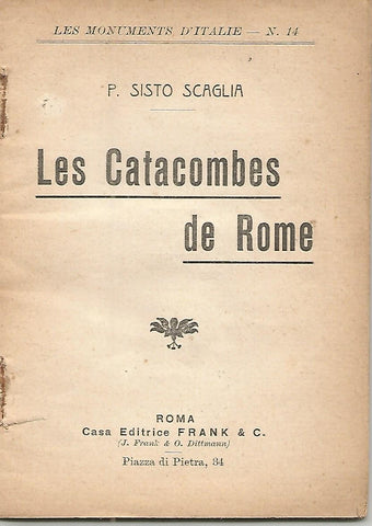 Lamina 437: CATACUMBAS DE ROMA. Libro explicativo (en lengua francesa)