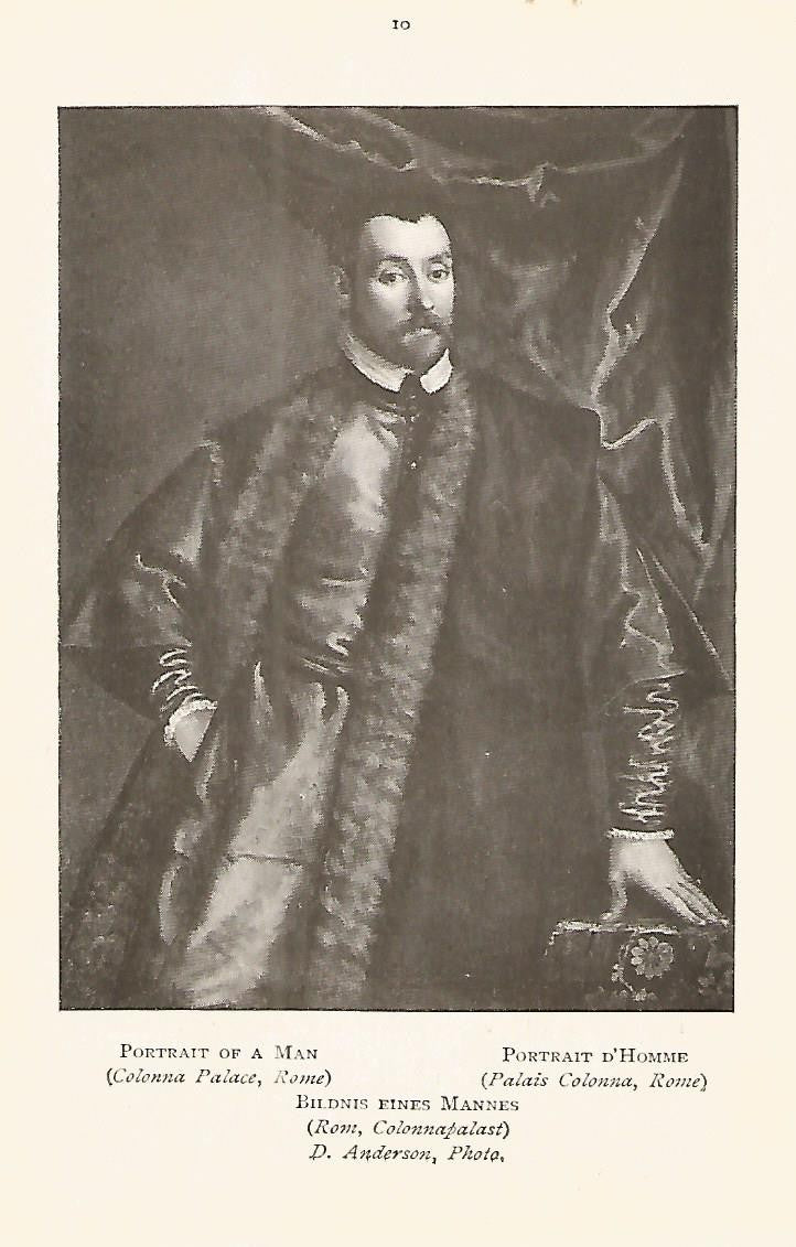 Lamina 466: VERONESE. Retrato de hombre