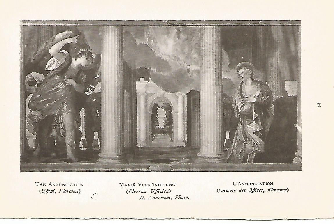 Lamina 472: VERONESE. La Anunciacion