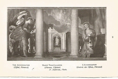 Lamina 472: VERONESE. La Anunciacion