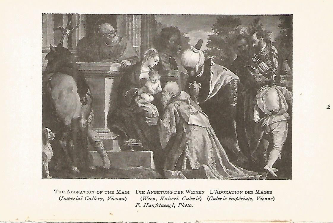 Lamina 473: VERONESE. La Adoracion de los Magos