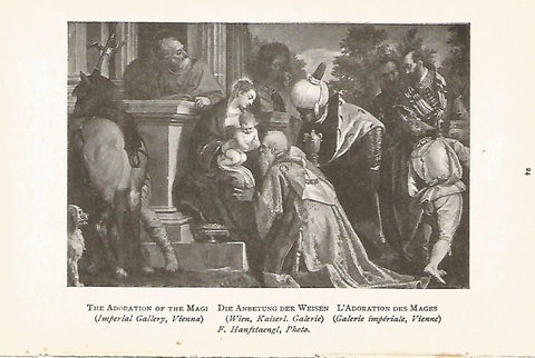 Lamina 473: VERONESE. La Adoracion de los Magos